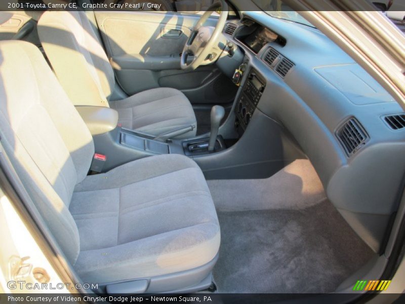 Graphite Gray Pearl / Gray 2001 Toyota Camry CE