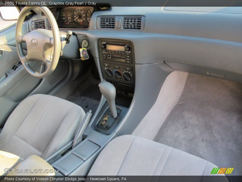 Graphite Gray Pearl / Gray 2001 Toyota Camry CE