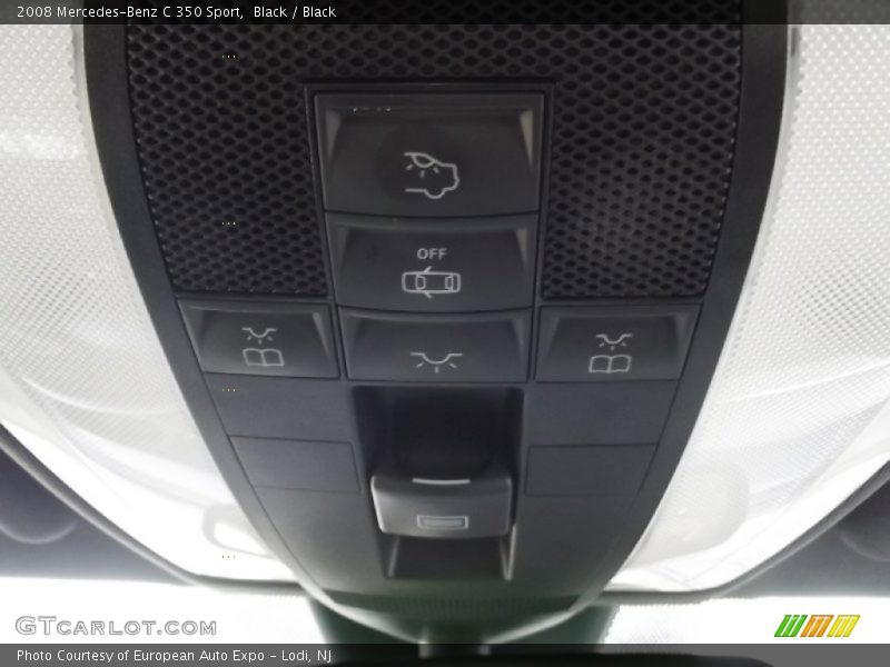 Black / Black 2008 Mercedes-Benz C 350 Sport