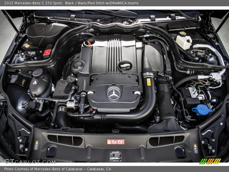  2013 C 250 Sport Engine - 1.8 Liter DI Turbocharged DOHC 16-Valve VVT 4 Cylinder