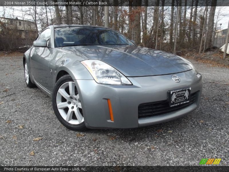 Silverstone Metallic / Carbon Black 2004 Nissan 350Z Coupe