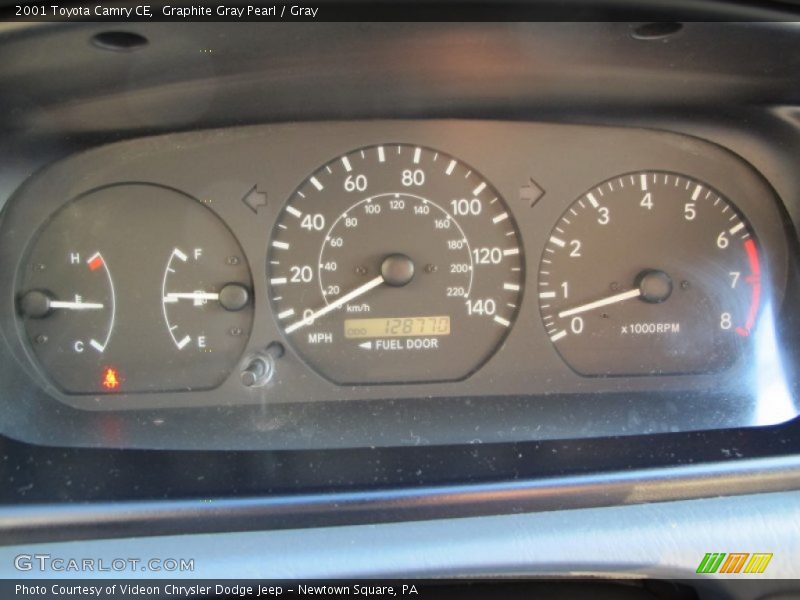 Graphite Gray Pearl / Gray 2001 Toyota Camry CE