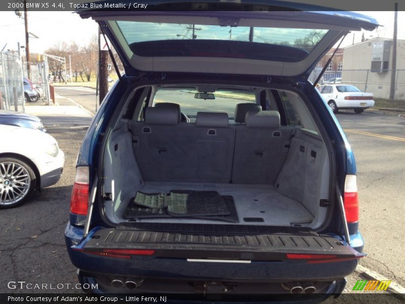 Topaz Blue Metallic / Gray 2000 BMW X5 4.4i