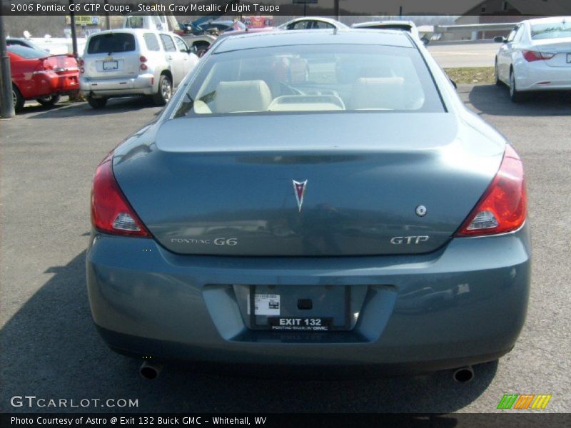 Stealth Gray Metallic / Light Taupe 2006 Pontiac G6 GTP Coupe