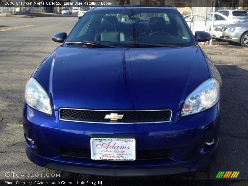 Laser Blue Metallic / Ebony 2006 Chevrolet Monte Carlo SS