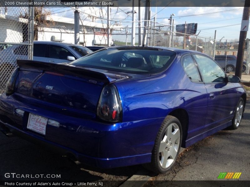 Laser Blue Metallic / Ebony 2006 Chevrolet Monte Carlo SS