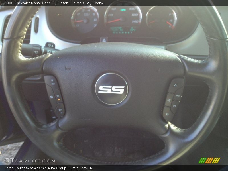 Laser Blue Metallic / Ebony 2006 Chevrolet Monte Carlo SS