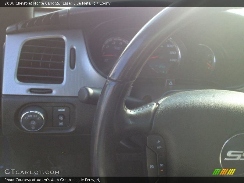 Laser Blue Metallic / Ebony 2006 Chevrolet Monte Carlo SS