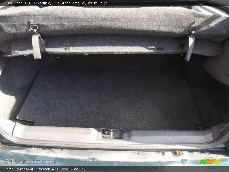  2000 9-3 Convertible Trunk