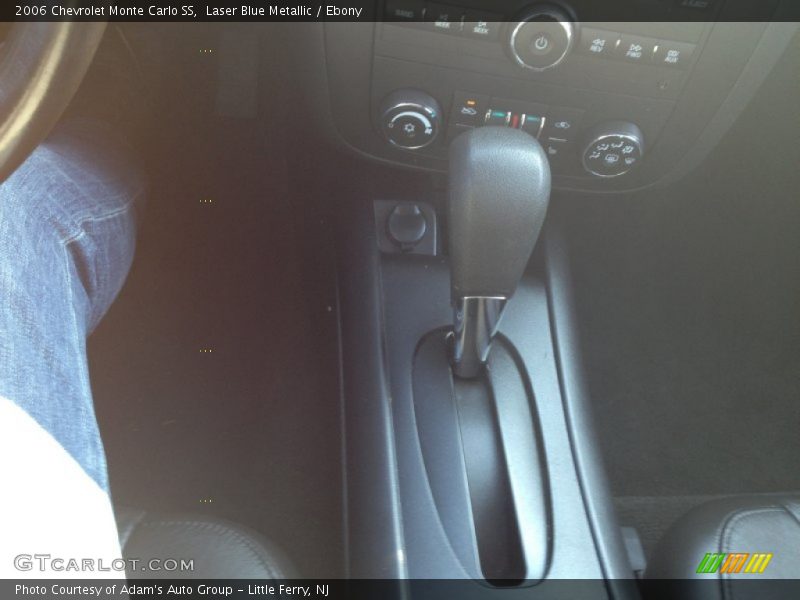 Laser Blue Metallic / Ebony 2006 Chevrolet Monte Carlo SS