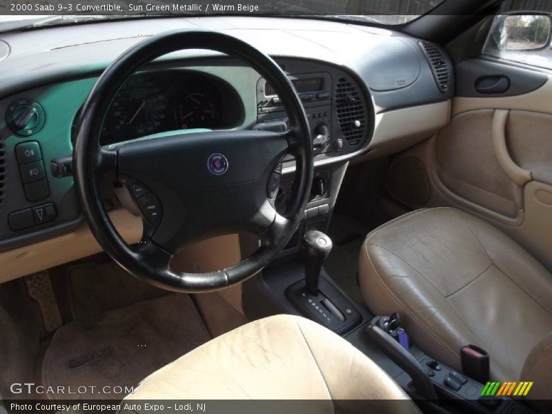 Warm Beige Interior - 2000 9-3 Convertible 