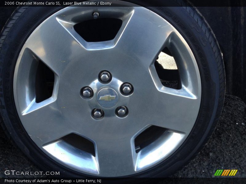Laser Blue Metallic / Ebony 2006 Chevrolet Monte Carlo SS