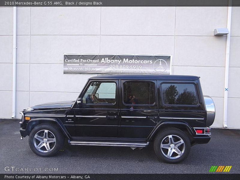 Black / designo Black 2010 Mercedes-Benz G 55 AMG