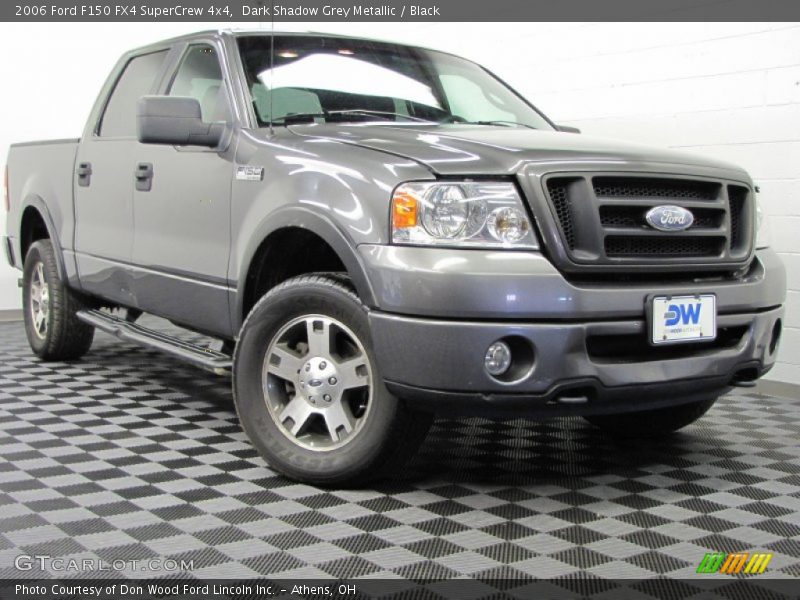 Dark Shadow Grey Metallic / Black 2006 Ford F150 FX4 SuperCrew 4x4