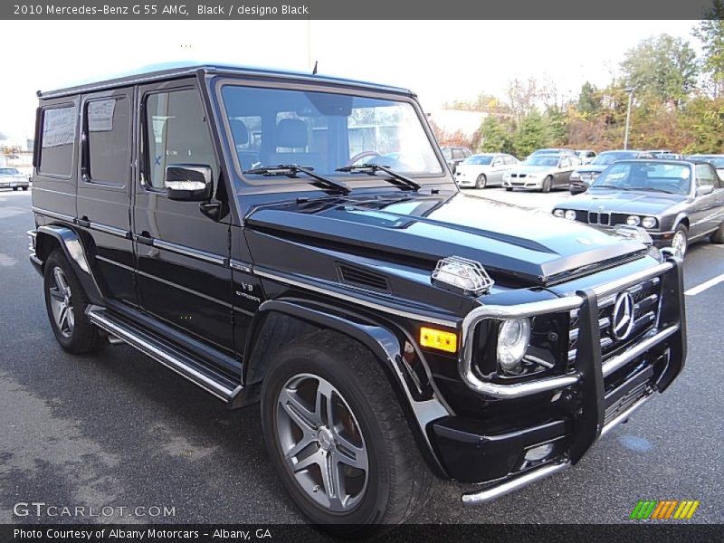 Front 3/4 View of 2010 G 55 AMG