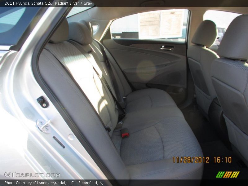Radiant Silver / Gray 2011 Hyundai Sonata GLS