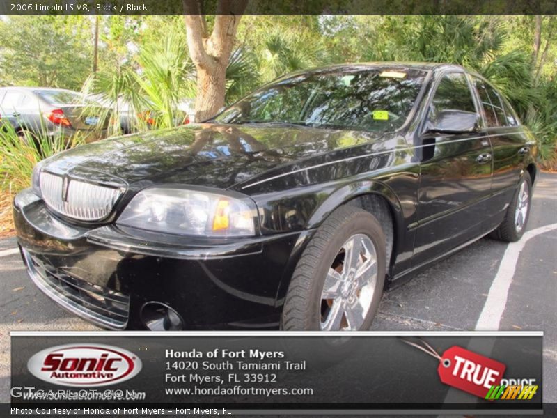 Black / Black 2006 Lincoln LS V8