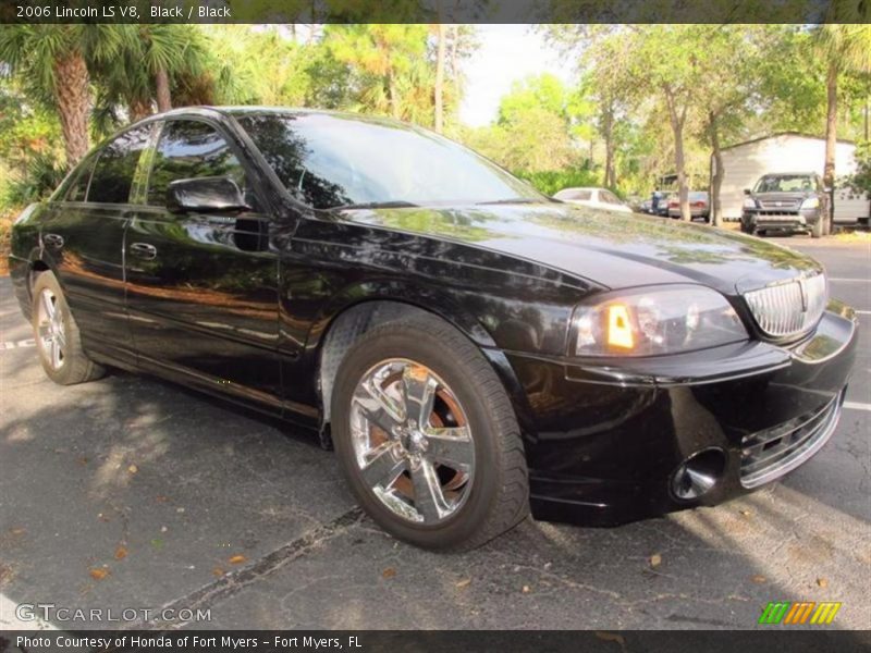 Black / Black 2006 Lincoln LS V8
