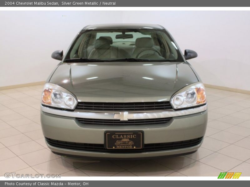 Silver Green Metallic / Neutral 2004 Chevrolet Malibu Sedan