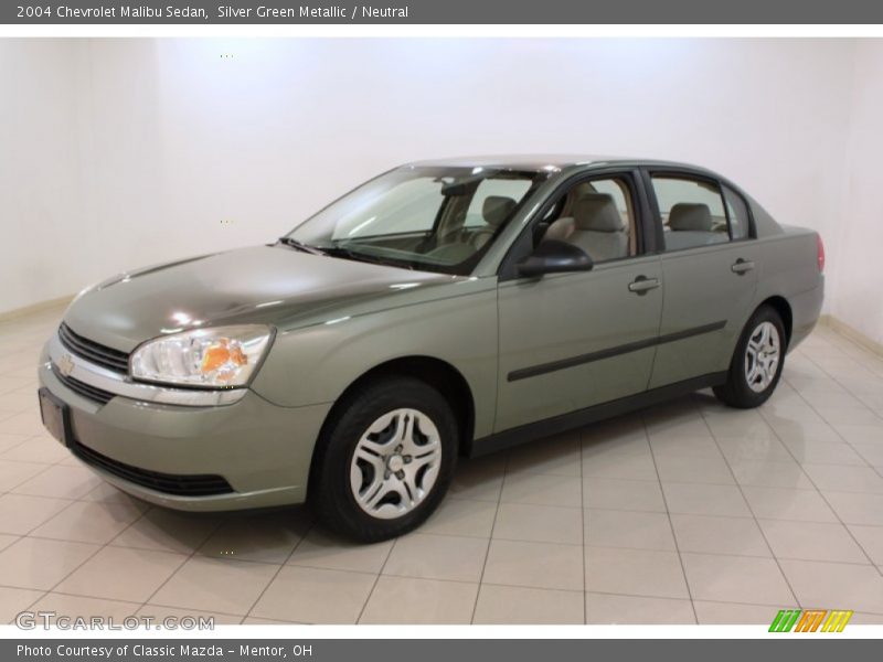 Silver Green Metallic / Neutral 2004 Chevrolet Malibu Sedan