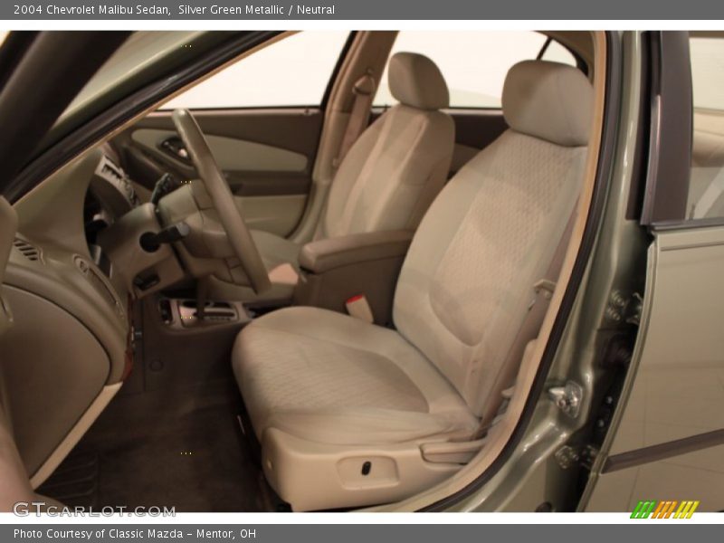 Silver Green Metallic / Neutral 2004 Chevrolet Malibu Sedan
