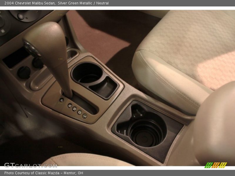 Silver Green Metallic / Neutral 2004 Chevrolet Malibu Sedan
