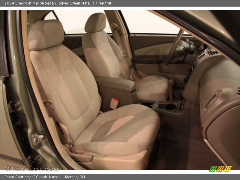 Silver Green Metallic / Neutral 2004 Chevrolet Malibu Sedan