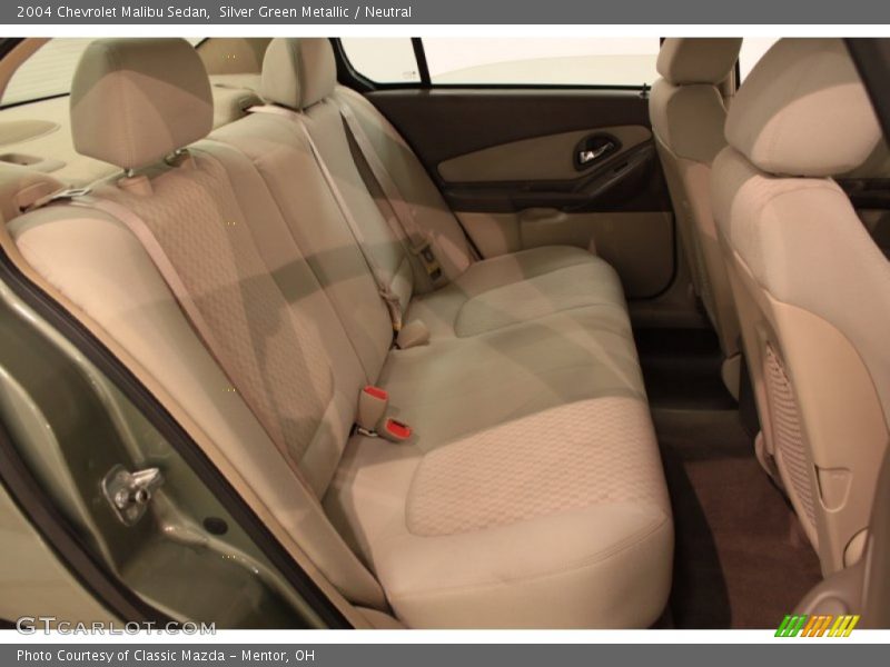 Silver Green Metallic / Neutral 2004 Chevrolet Malibu Sedan