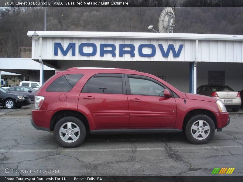 Salsa Red Metallic / Light Cashmere 2006 Chevrolet Equinox LT AWD