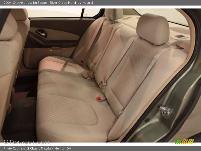 Silver Green Metallic / Neutral 2004 Chevrolet Malibu Sedan