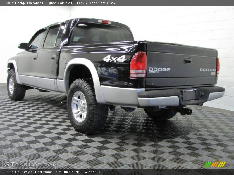 Black / Dark Slate Gray 2004 Dodge Dakota SLT Quad Cab 4x4