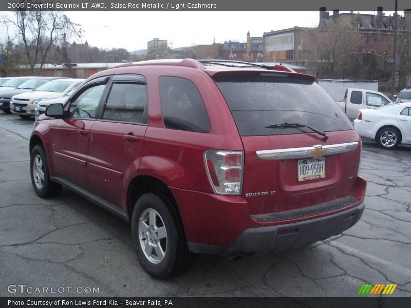 Salsa Red Metallic / Light Cashmere 2006 Chevrolet Equinox LT AWD