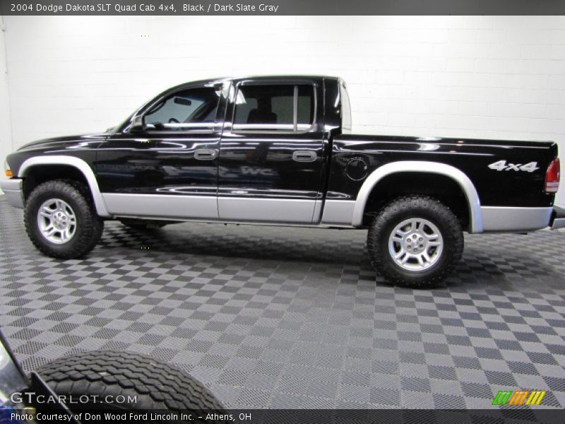 Black / Dark Slate Gray 2004 Dodge Dakota SLT Quad Cab 4x4