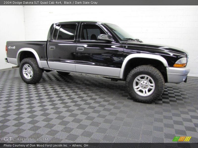 Black / Dark Slate Gray 2004 Dodge Dakota SLT Quad Cab 4x4