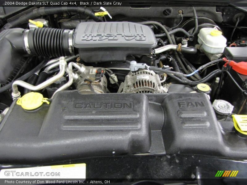 Black / Dark Slate Gray 2004 Dodge Dakota SLT Quad Cab 4x4