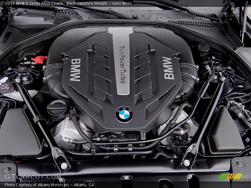  2013 6 Series 650i Coupe Engine - 4.4 Liter DI TwinPower Turbocharged DOHC 32-Valve VVT V8