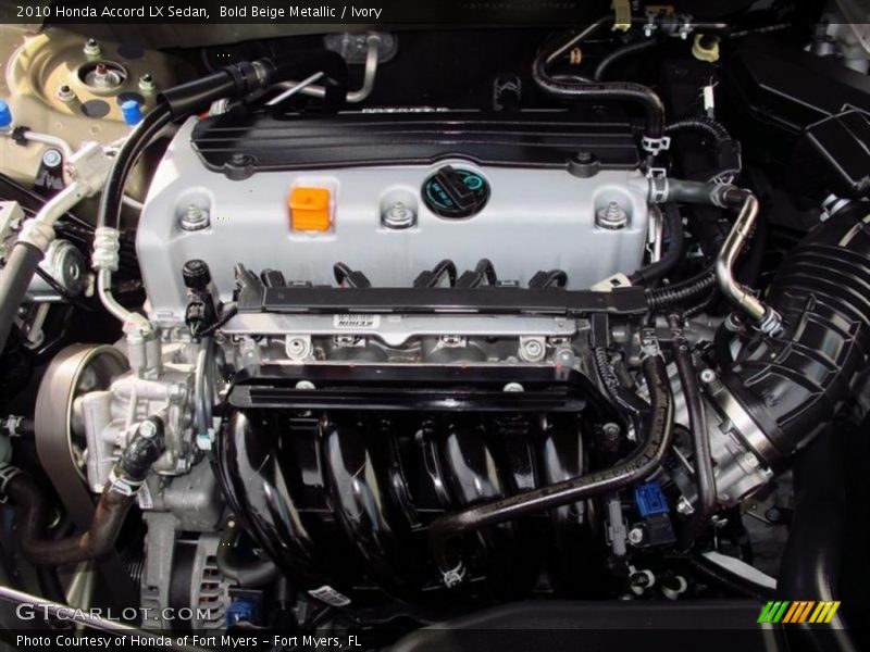  2010 Accord LX Sedan Engine - 2.4 Liter DOHC 16-Valve i-VTEC 4 Cylinder