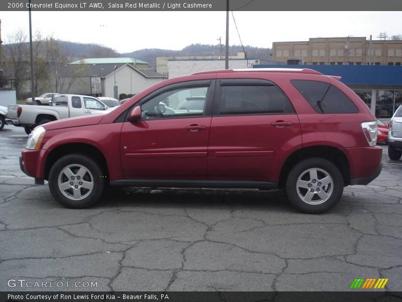 Salsa Red Metallic / Light Cashmere 2006 Chevrolet Equinox LT AWD