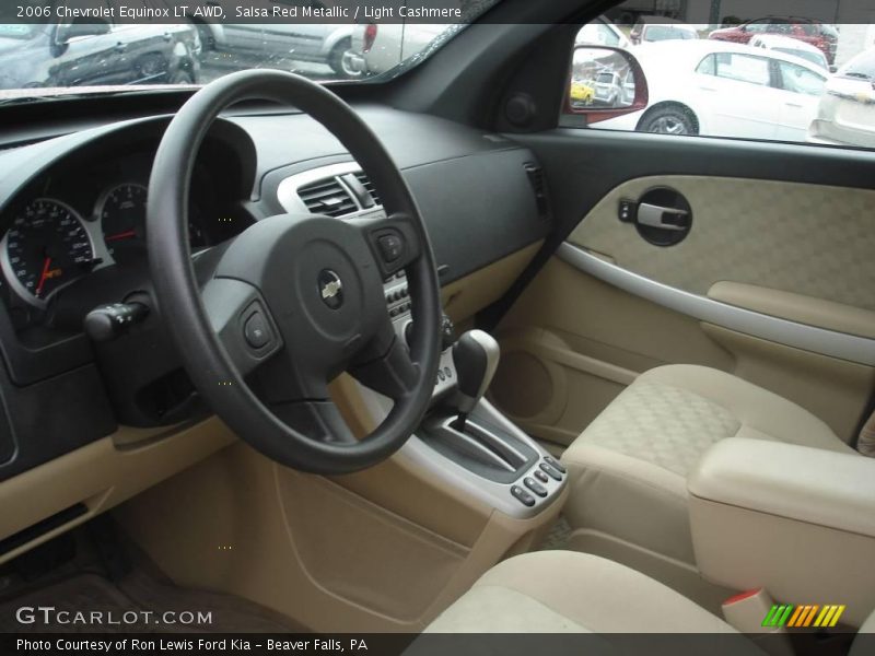 Salsa Red Metallic / Light Cashmere 2006 Chevrolet Equinox LT AWD