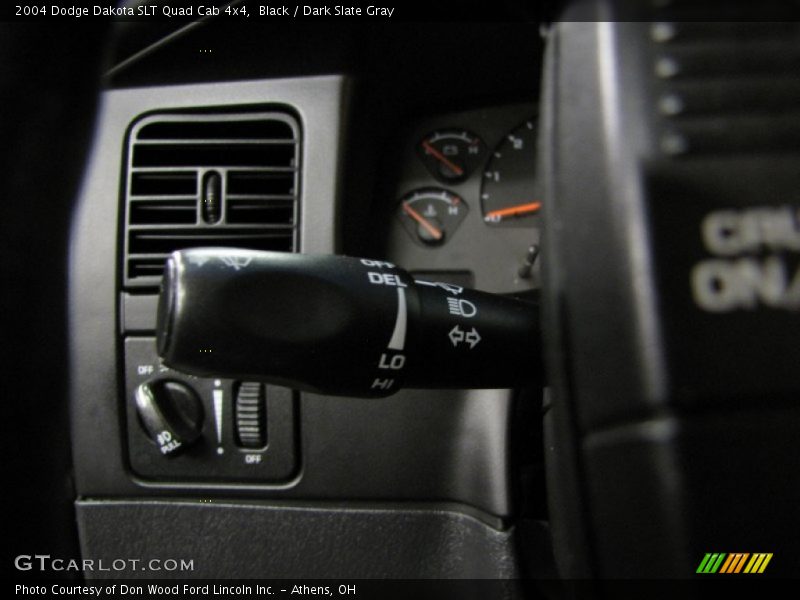 Black / Dark Slate Gray 2004 Dodge Dakota SLT Quad Cab 4x4