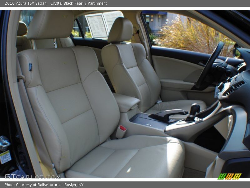 Crystal Black Pearl / Parchment 2010 Acura TSX Sedan