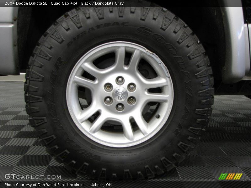 Black / Dark Slate Gray 2004 Dodge Dakota SLT Quad Cab 4x4