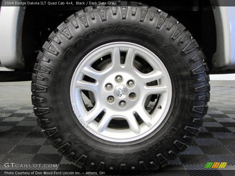 Black / Dark Slate Gray 2004 Dodge Dakota SLT Quad Cab 4x4