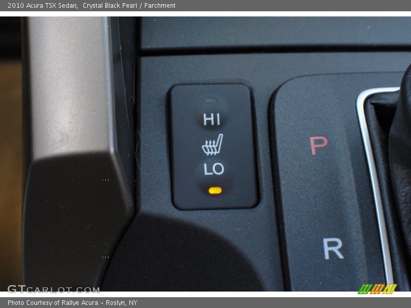 Crystal Black Pearl / Parchment 2010 Acura TSX Sedan