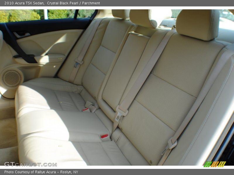 Crystal Black Pearl / Parchment 2010 Acura TSX Sedan