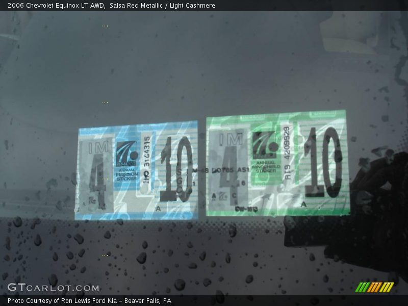 Salsa Red Metallic / Light Cashmere 2006 Chevrolet Equinox LT AWD