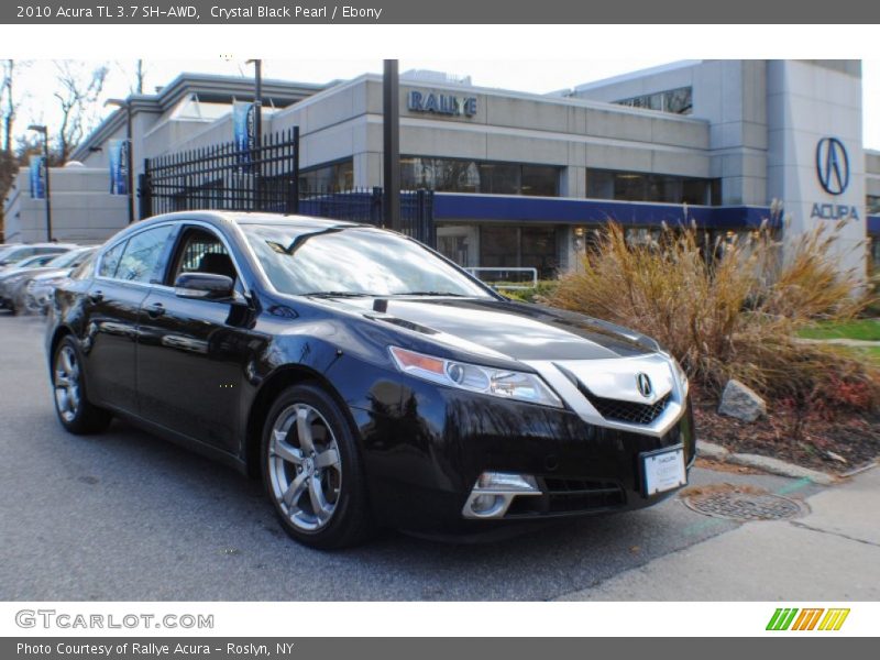 Crystal Black Pearl / Ebony 2010 Acura TL 3.7 SH-AWD