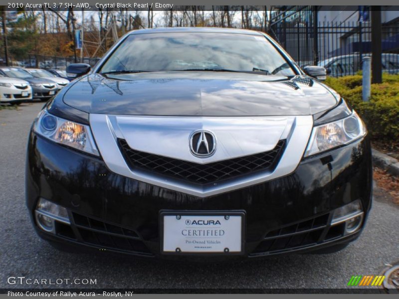 Crystal Black Pearl / Ebony 2010 Acura TL 3.7 SH-AWD