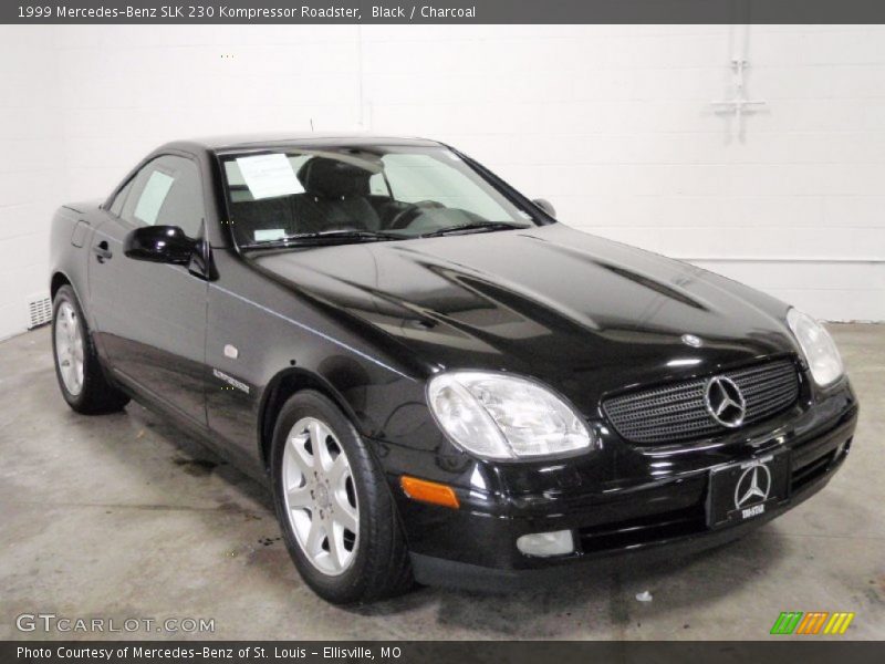 Black / Charcoal 1999 Mercedes-Benz SLK 230 Kompressor Roadster