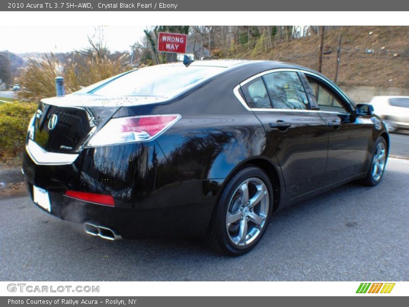 Crystal Black Pearl / Ebony 2010 Acura TL 3.7 SH-AWD